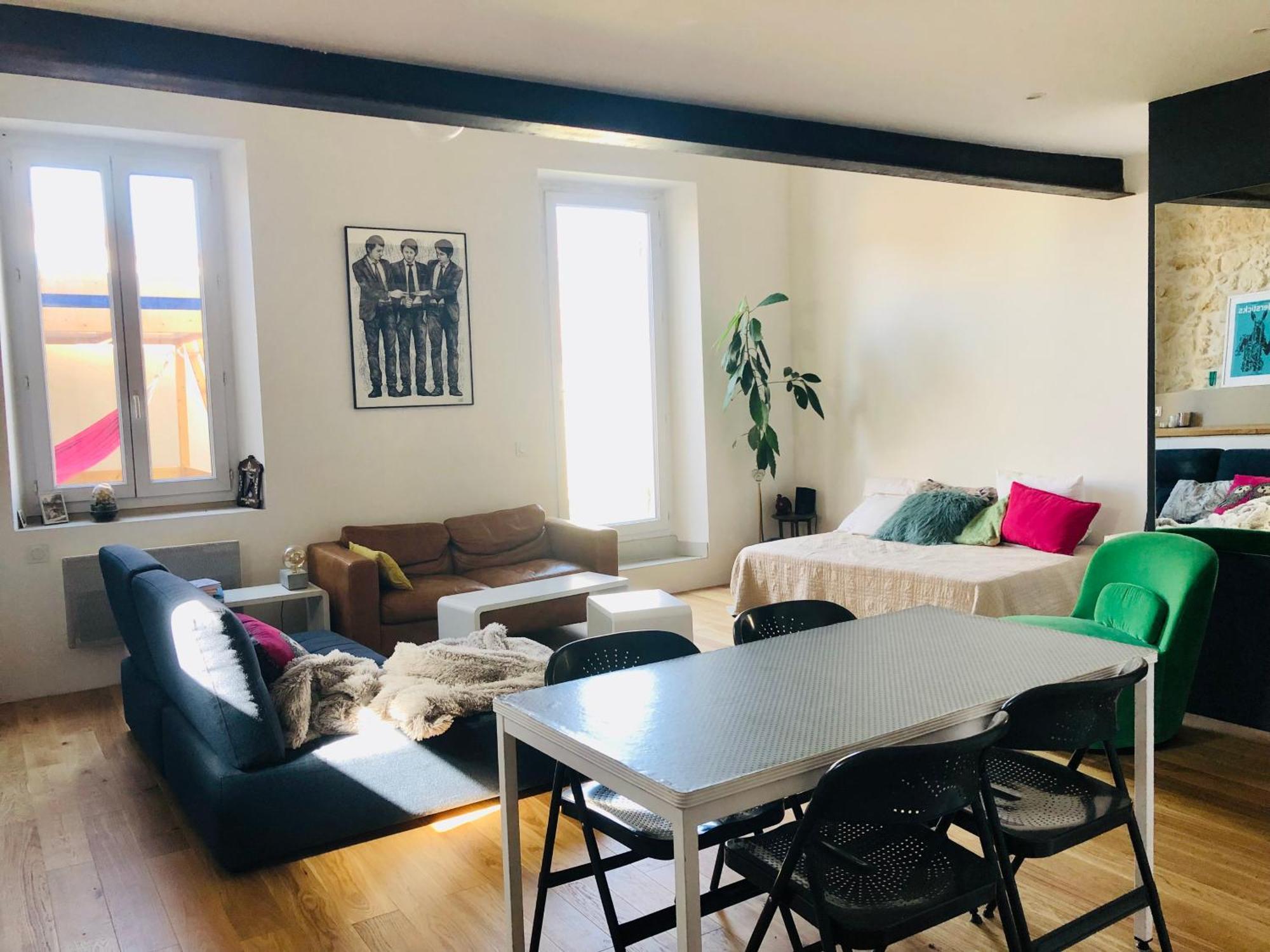 Апартаменты Joli Duplex Avec Terrasse Марсель Экстерьер фото