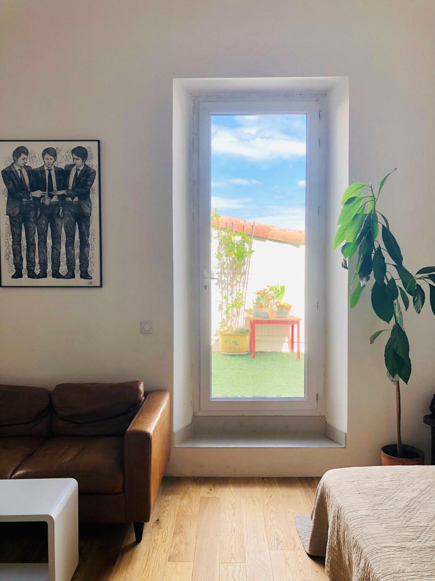 Апартаменты Joli Duplex Avec Terrasse Марсель Экстерьер фото